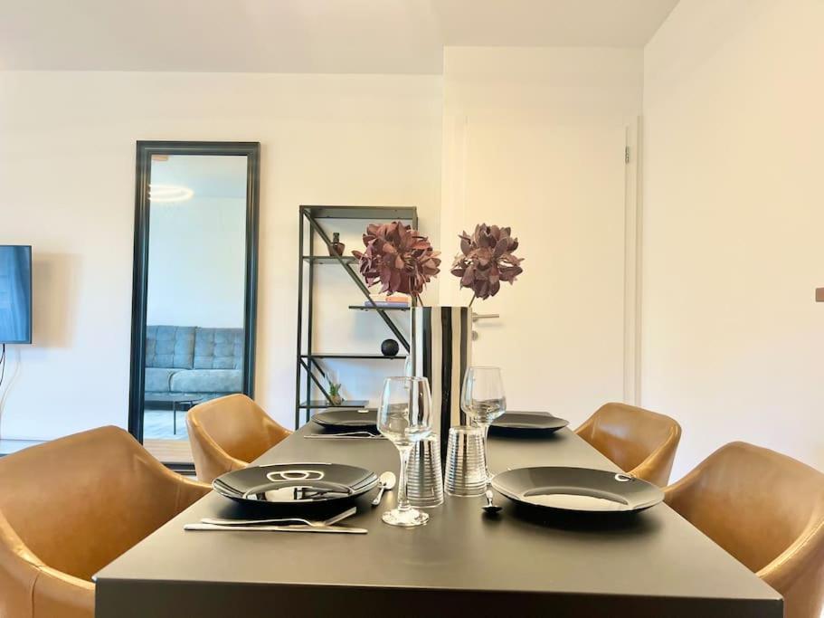 T3 Carducci Terrasse Appartement Bonneville Buitenkant foto